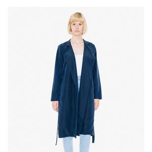 American Apparel Dylan Trench XS/S Navy